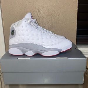 Air Jordan 13 Retro 8.5 RED WOLF GREY